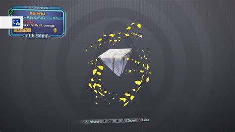 borderlands 2 mouthwash relic.